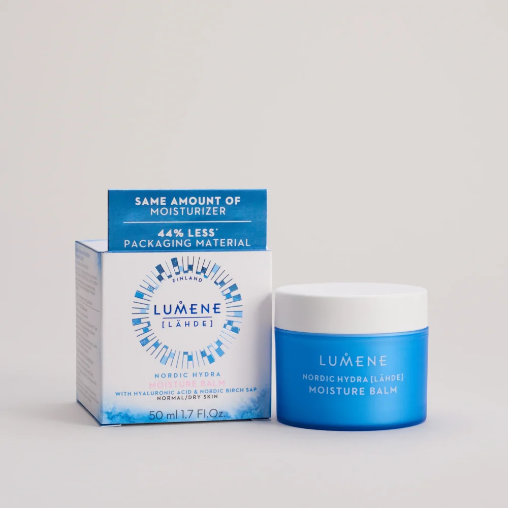 Lumene LAHDE NORDIC HYDRA MOISTURE BALM nawadniający balsam do cery suchej Lumene LAHDE NORDIC HYDRA MOISTURE BALM nawadniający balsam do cery suchej