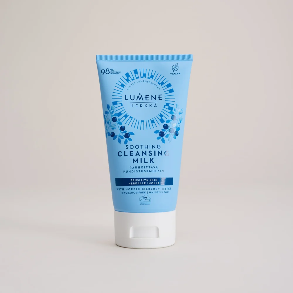 Lumene HERKKA SOOTHING CLEANSING MILK mleczko do mycia twarzy Lumene HERKKA SOOTHING CLEANSING MILK mleczko do mycia twarzy